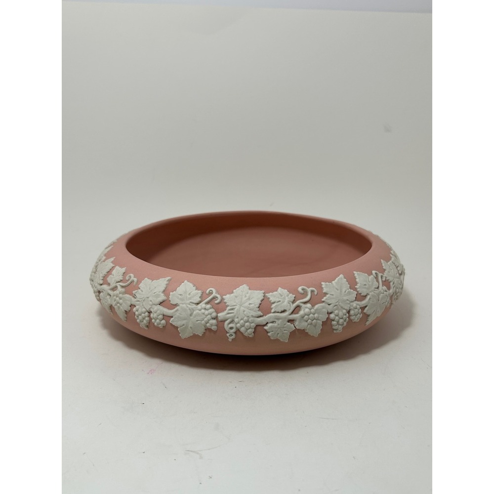 Rare 1926 First-Year‎ ECanada Art Pottery Pink Jasperware Console Bowl Emery